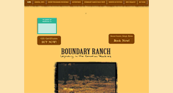 Desktop Screenshot of boundaryranch.com